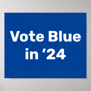 Blue im Jahr 2024 Poster