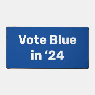 Blue im Jahr 2024 Schreibtischunterlage