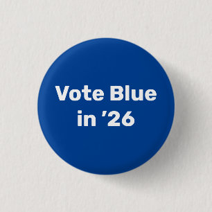 Blue im Jahr 2026 Button