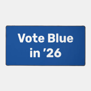 Blue im Jahr 2026 Schreibtischunterlage