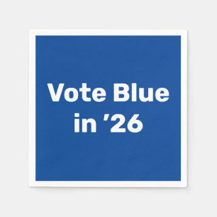 Blue im Jahr 2026 Serviette
