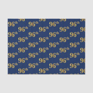 Blue, Imitate Gold 96. (Sechsundneunzigste) Verans Seidenpapier