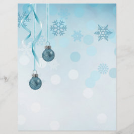 Blue Imitats Glitzer Weihnachtsschmuck