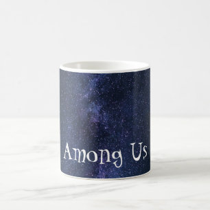 Blue Infinite Galaxy Kaffee Tasse