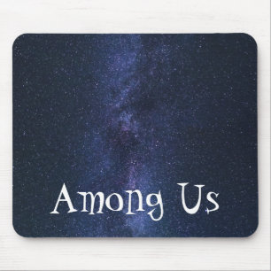 Blue Infinite Galaxy Mousepad