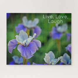 Blue Iris Blume Botanisches Fotorätsel