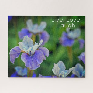 Blue Iris Blume Botanisches Fotorätsel