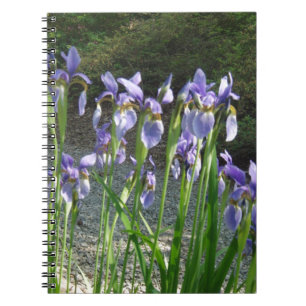 Blue Iris Notizblock