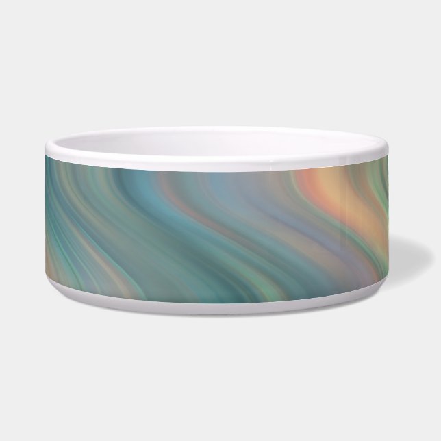 Blue Iris Wavy Texture Napf (Vorderseite)