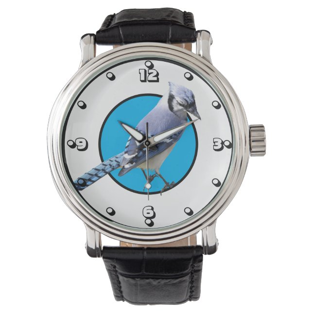 Blue Jay Armbanduhr (Vorderseite)