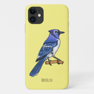 Blue Jay bird Cartoon Case-Mate iPhone Hülle