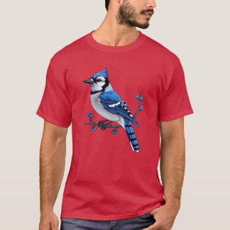Blue Jay Bird T-Shirt