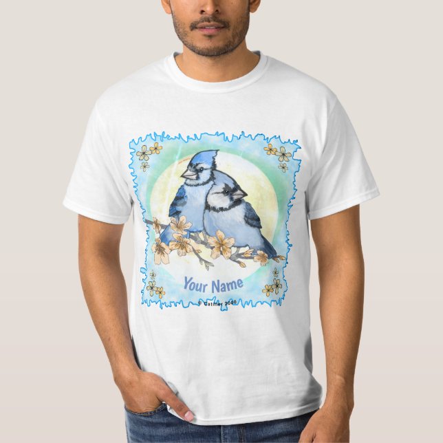 Blue Jay Branch T - Shirt (Vorderseite)