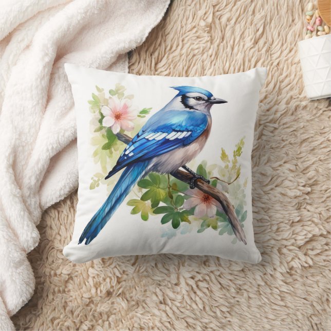 Blue Jay Kissen (Decke)