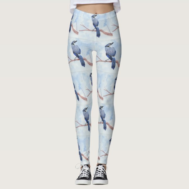 Blue Jay Leggings (Vorderseite)