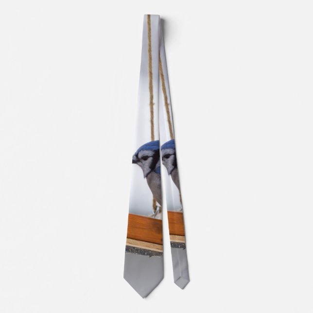 Blue Jay Lunch Neck Tie Krawatte (Vorderseite)