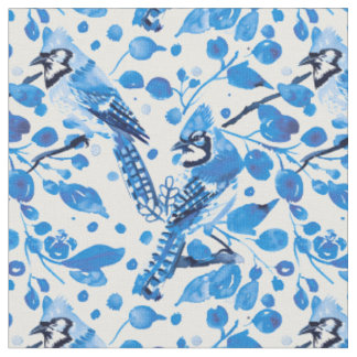 Blue Jay Melody Stoff
