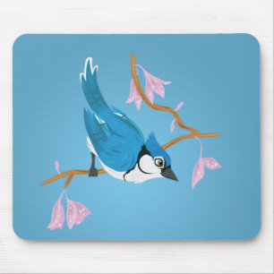 Blue Jay Mousepad