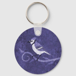 Blue Jay Schlüsselanhänger