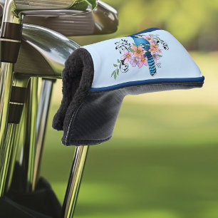 Blue Jay Spring Blumen Golf Headcover