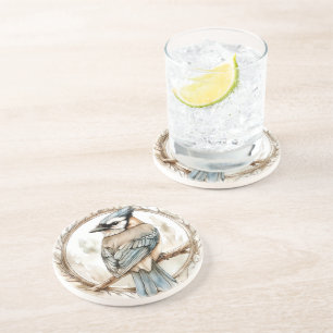 Blue Jay Wild Tame und Timeless Collection Getränkeuntersetzer