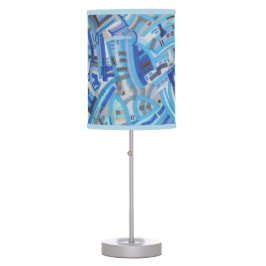 Blue Jazz Table Lamp