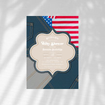 Blue Jean Baby Americana Baby Dusche