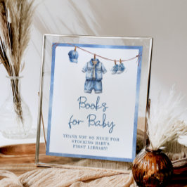 Blue Jean Baby Books for Baby Poster