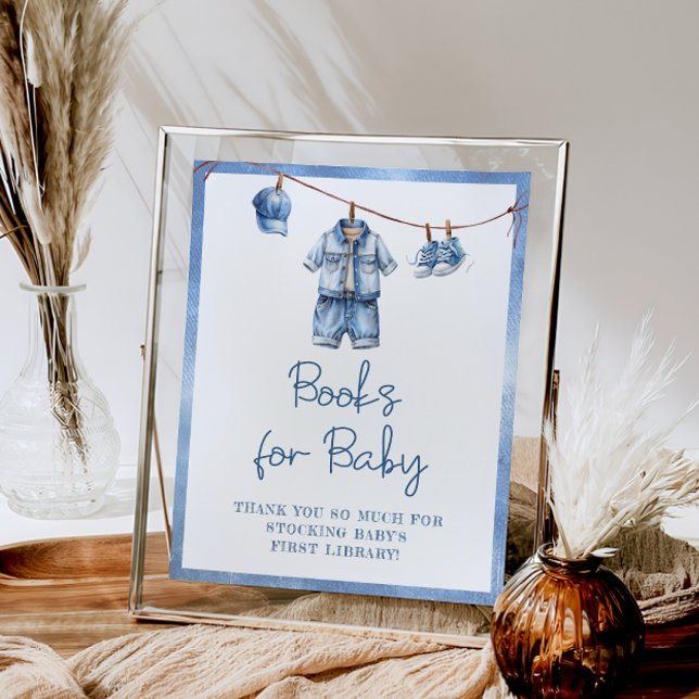 Blue Jean Baby Books for Baby Poster (Von Creator hochgeladen)