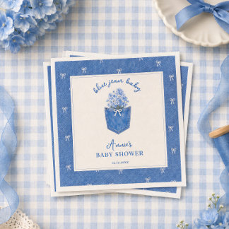 Blue Jean Baby Denim-Baby-Paarty Serviette