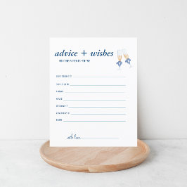 Blue Jean Baby Shower | Neue Kinderberatungskarte