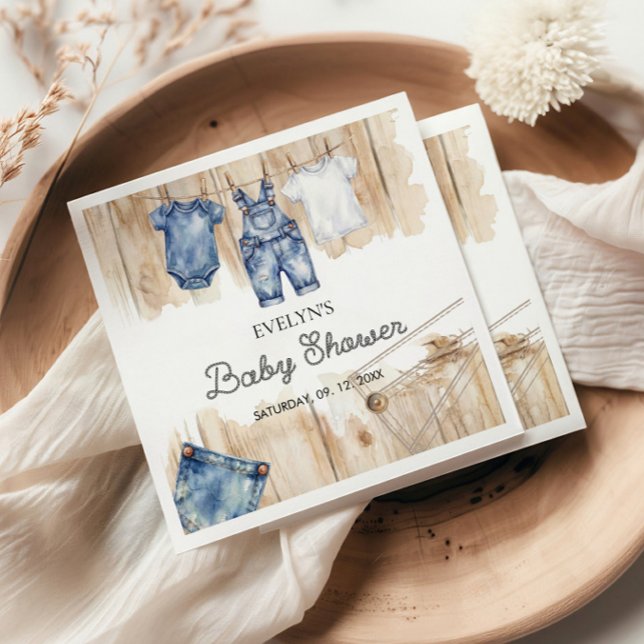 Blue Jean Denim  Serviette (Von Creator hochgeladen)