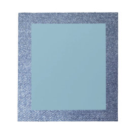 Blue Jean Notepad Notizblock