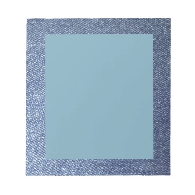 Blue Jean Notepad Notizblock (Vorderseite)