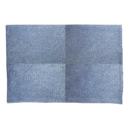 Blue Jean Pillowcase Kissenbezug
