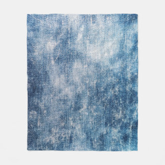 Blue Jeans Denim, texturierte Hintergründe. Fleecedecke