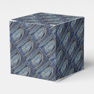 Blue Jeans Pocket Geschenkschachtel