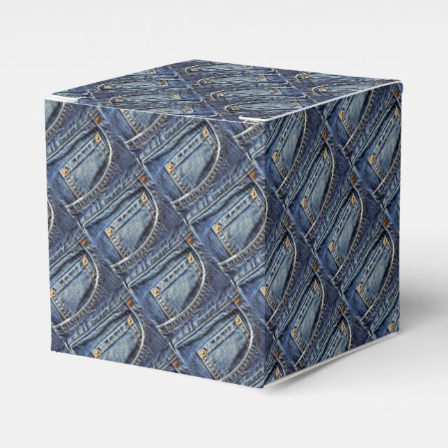 Blue Jeans Pocket Geschenkschachtel (Vorderseite)