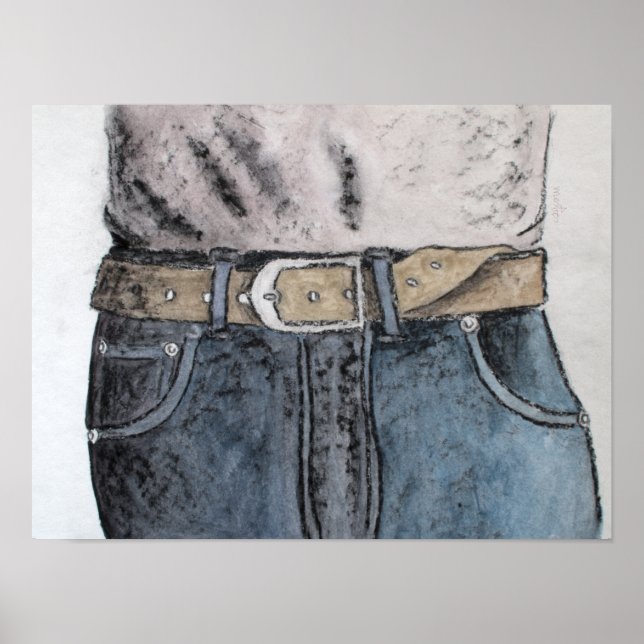 Blue Jeans Poster (Vorne)