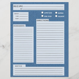 Blue Jeans Recipe