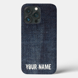 Blue Jeans Vintag Denim Stoff Textur Case-Mate iPhone Hülle