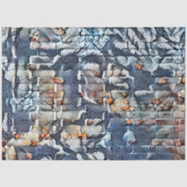 Blue Jeans Wall Art Dream Seidenpapier