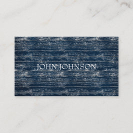 Blue Jeans Wood Minimalism Stylist Vip Visitenkarte
