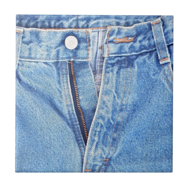 Blue Jeansfliese Fliese (Vorderseite)