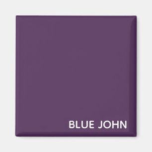 Blue John lila Magnet