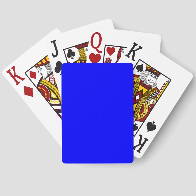 Blue JUMBO Spielkarten (Rückseite)