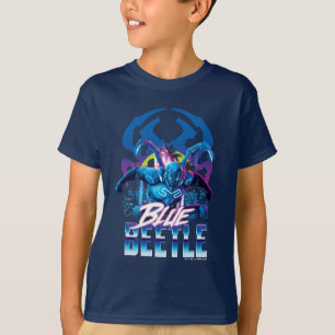 Blue Käfer Retrowave City Sunset T-Shirt