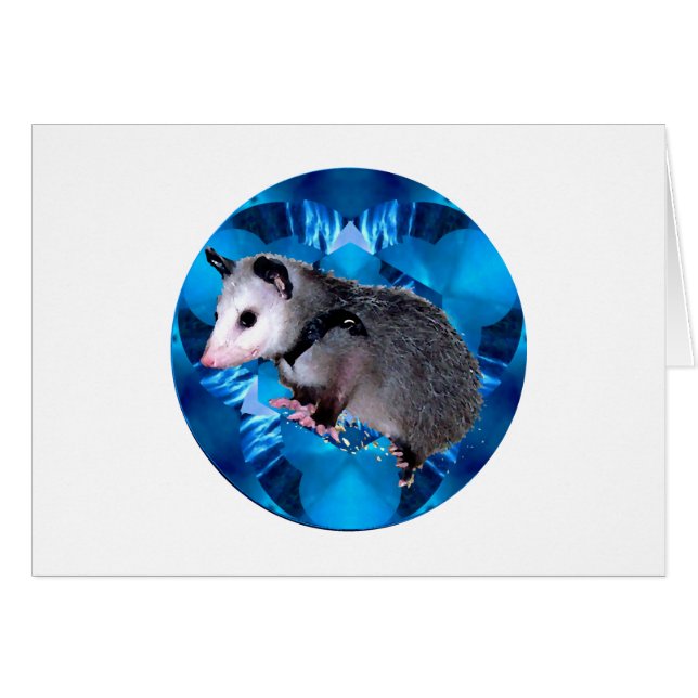 Blue Kaleidoskop Possum (Vorderseite (Horizontal))