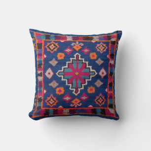 Blue Kilim Coussin Royaume-Uni : fabrication artis