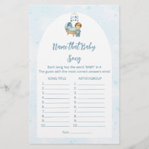 Blue Kinderzimmer Name, das Lied Baby Boy Dusche S